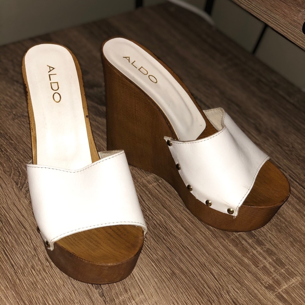 Aldo wedge sandals